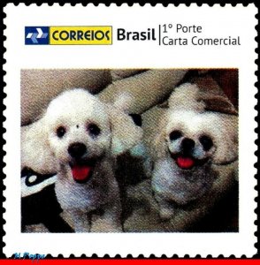 3258-03 BRAZIL 2013 DOGS, DOMESTIC ANIMALS, RHM C-3310, MNH