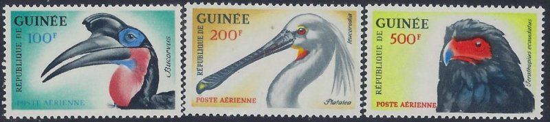 Guinea C41-43 MNH 1962 Birds (ad2219)