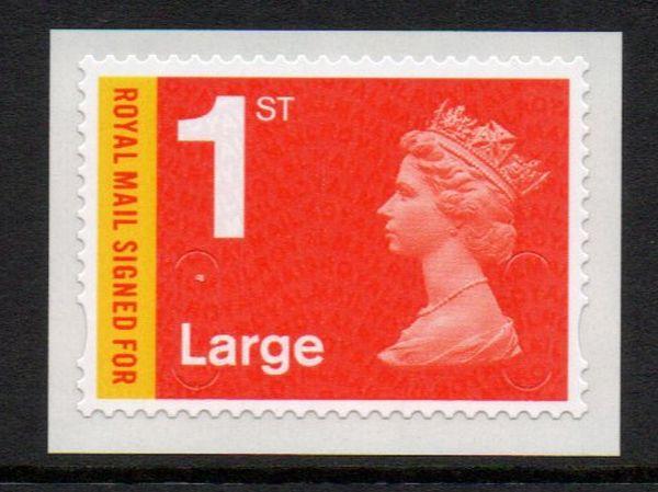 Great Britain Sc MH437 2013 1st Large QE II Machin Head stamp mint NH