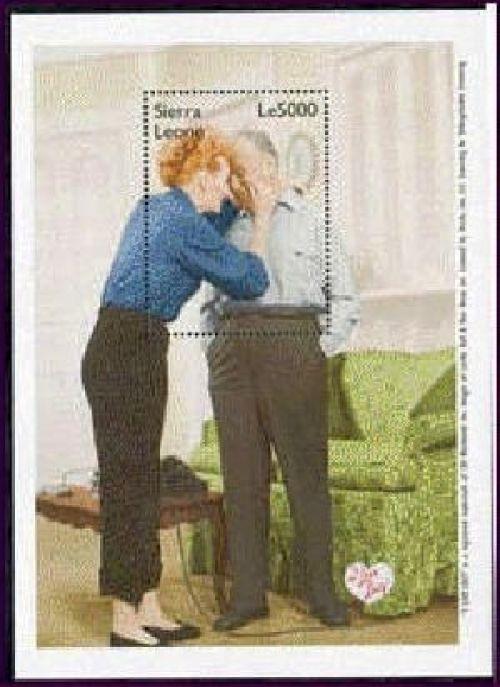 Sierra Leone - I Love Lucy Souvenir Sheet