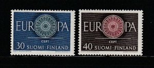 Finland 376-377 Set MNH Europa (E)