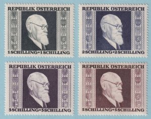 AUSTRIA B167 - B170 SEMI-POSTALS  MINT NEVER HINGED OG ** SET VERY FINE! - M779