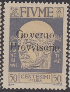 ITALY - Fiume - Sassone n.149-157 +159  cv 85$ - MH*