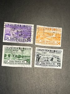 Cuba C18-21 used (Imperf)