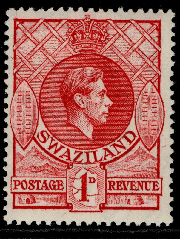 SWAZILAND GVI SG29a, 1d rose-red, M MINT. 