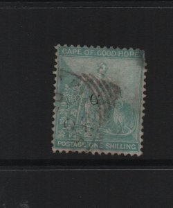 Cape of Good Hope 1877 SG9d One Shilling Griqualand West - used
