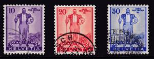 Switzerland 1936  Semi-Postal Alpine Herdsman (3) VF/Used(O)