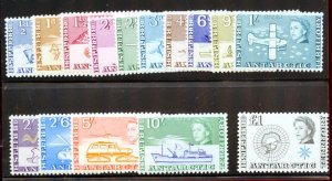 BRITISH ANTARCTIC TERRITORY SCOTT # 1-15 MINT NEVER HINGED