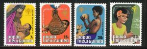 Papua New Guinea, PNG  Scott 508-511 MH* 1979 ICY set