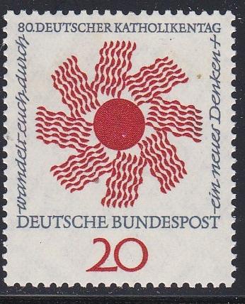 Germany # 896, Radiating Sun, NH