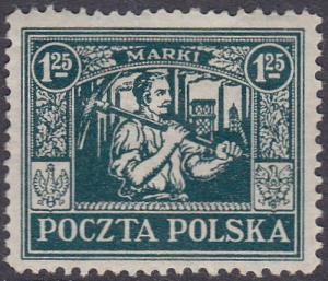 Poland 1922 SG186 HM (Hing mint)