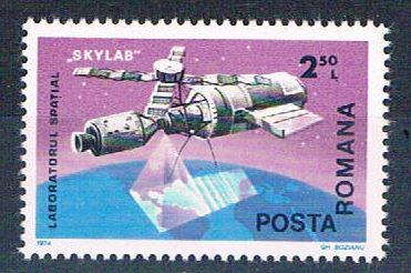 Romania 2528 MNH Skylab 1974 (R0616)+