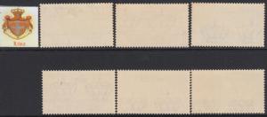 Italy Libia - Tripoli Fair  7^ Air Mail set n.A8-A13  cv 360$  MH*