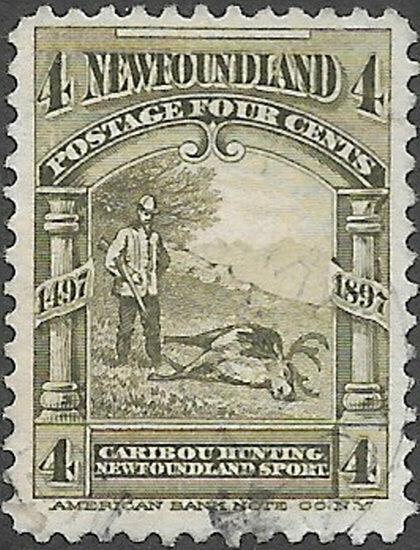 Newfoundland Scott Number 64 VF Used