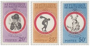 UPPER VOLTA - 1963 - Sports - Perf 3v - Mint Never Hinged