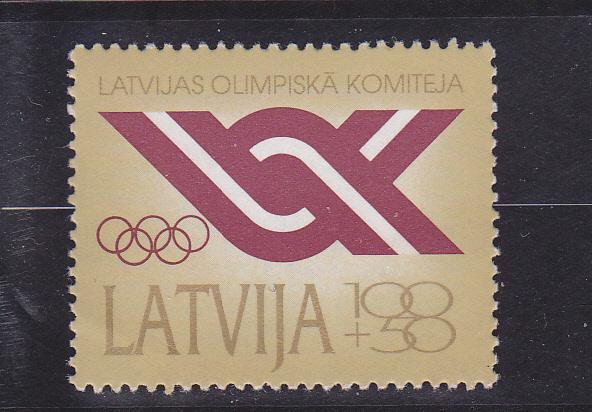 Latvia  Scott#  B152  MNH