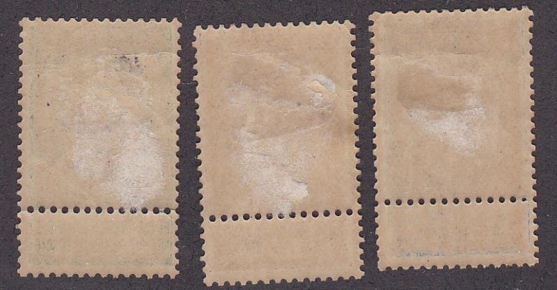 Belgium # 76-78, Arms of Antwerp, Hinged with Tabs, !/3 Cat.