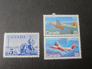 Canada 1958 Sc 378,906a MNH