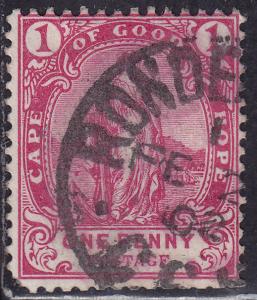 Cape of Good Hope 60 USED 1893 Hope Standing