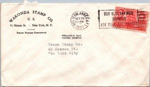 1937 - Wakonda Stamp Co - Hd Term Annex - F37601