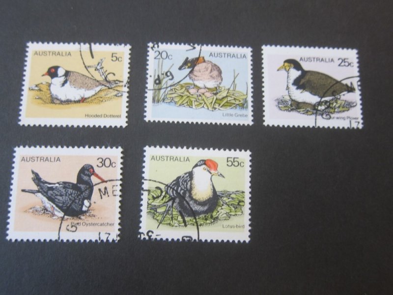 Australia 1978 Sc 682-86 set FU