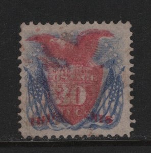 121 XF used nice margins neat light cancel with nice color  ! see pic !