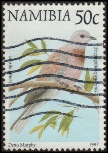 Namibia 859 - Used - 50c Laughing Dove (1997)