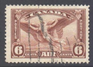 Canada Scott C5 - SG355, 1935 Airmail 6c used