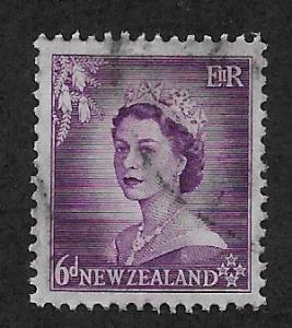 NEW ZEALAND SC# 294  FVF/U 1954