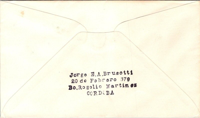 Argentina 1969 FDC - Gen Angel Pacheco - Cordoba - J88