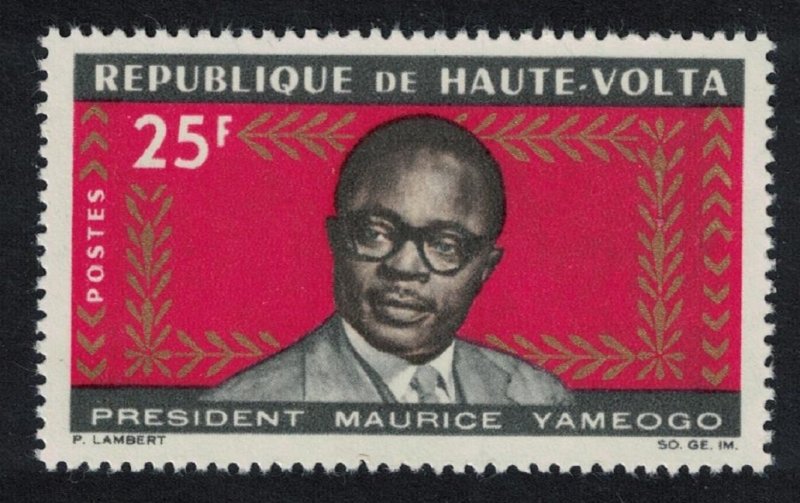 Upper Volta President Yameogo 1v 1965 MNH SG#171