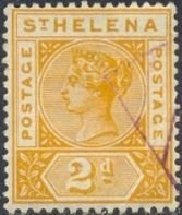 St Helena Scott #'s 43 Used