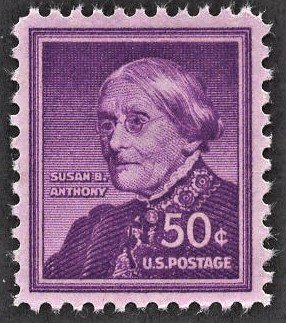 US 1051 MNH VF/XF 50 Cent Susan B. Anthony