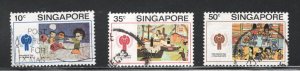 Singapore, Scott #329-31  VF, Used, Int'l Year of the Child ..... 5710155