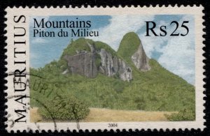 Mauritius #986 Mountains Used CV$2.10