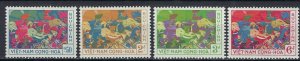 South Vietnam 108-11 MH 1954 set (ak2755)