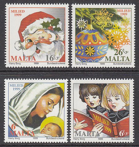 Malta 989-992 MNH VF