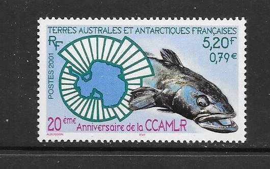 FISH - FRENCH SOUTHERN ANTARCTIC TERRITORY #293  MNH