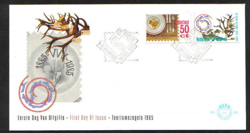 Netherlands 1985  FDC 225 Tourism