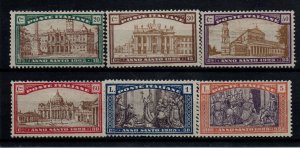 Italy B20-B25 Set Mint Hinged