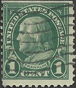 # 552 Used Deep Green Ben Franklin