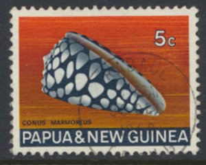 Papua New Guinea SG 140  SC# 268  Used  Sea shells  see details