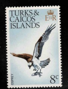 Turks and Caicos Islands Scott 272 MNH** Osprey Bird stamp wmk 314
