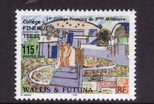 Wallis & Futuna-Sc#548-unused NH set-Finemui-Teesi College-2002-