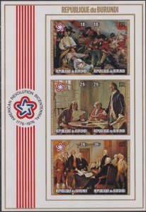 C246c American Bicentennial SS Imperf MNH