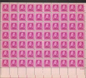 US #988 Mint Sheet Samuel Gompers 