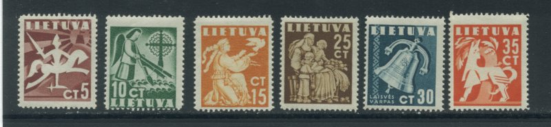 Lithuania 317-22  MNH