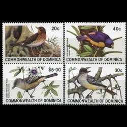 DOMINICA 1981 - Scott# 696-9 Birds Set of 4 NH