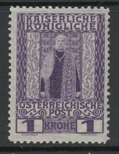 Austria, Scott 124, MNH