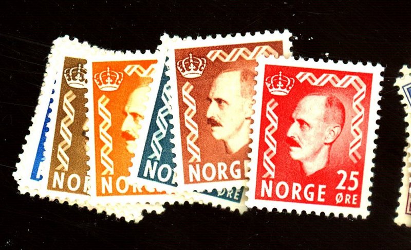 NORWAY #310-17 MINT FVF OG NH Cat $64